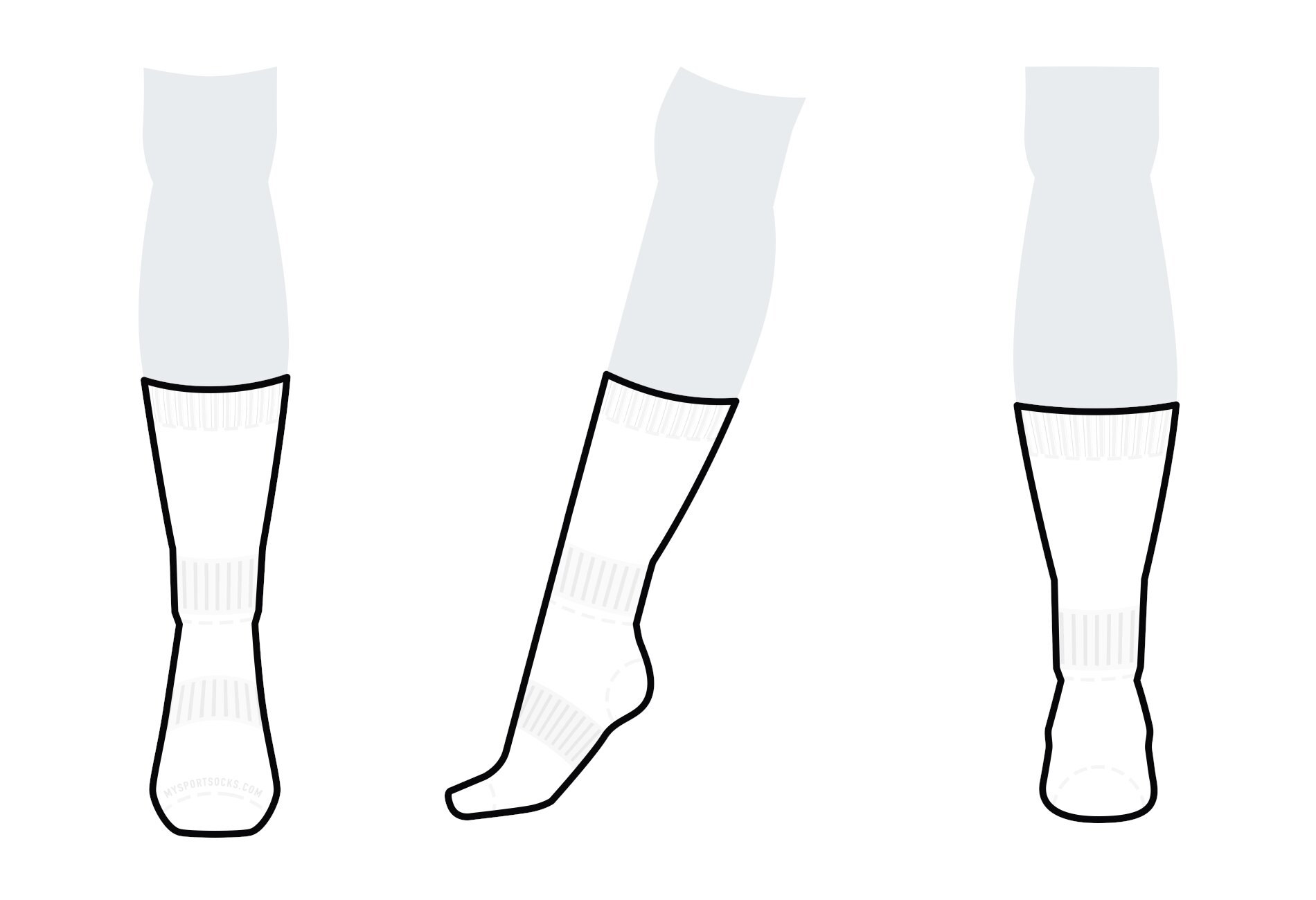 Below The Calf Sock (below-the-calf)
