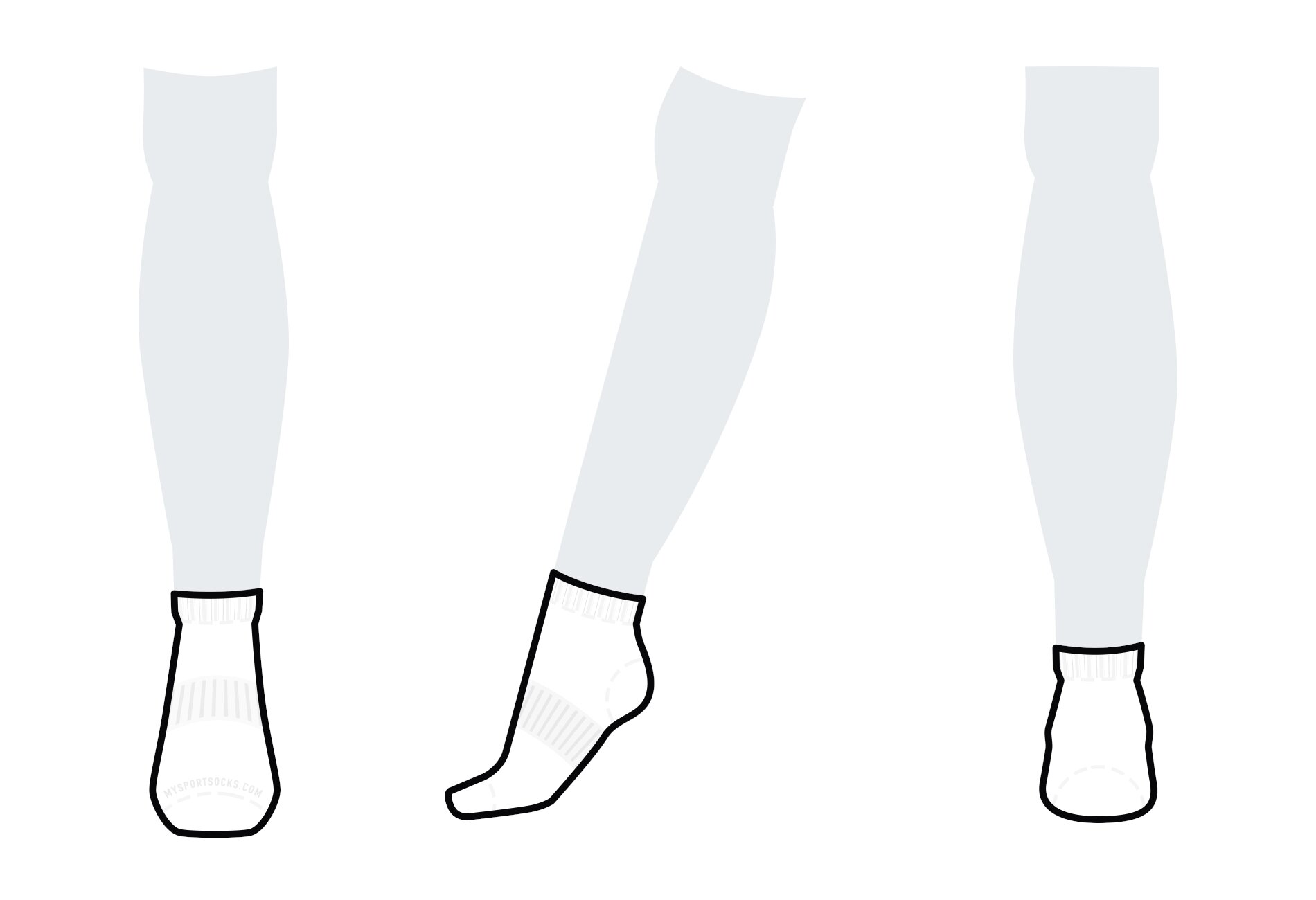 Below The Ankle Sock graphic
