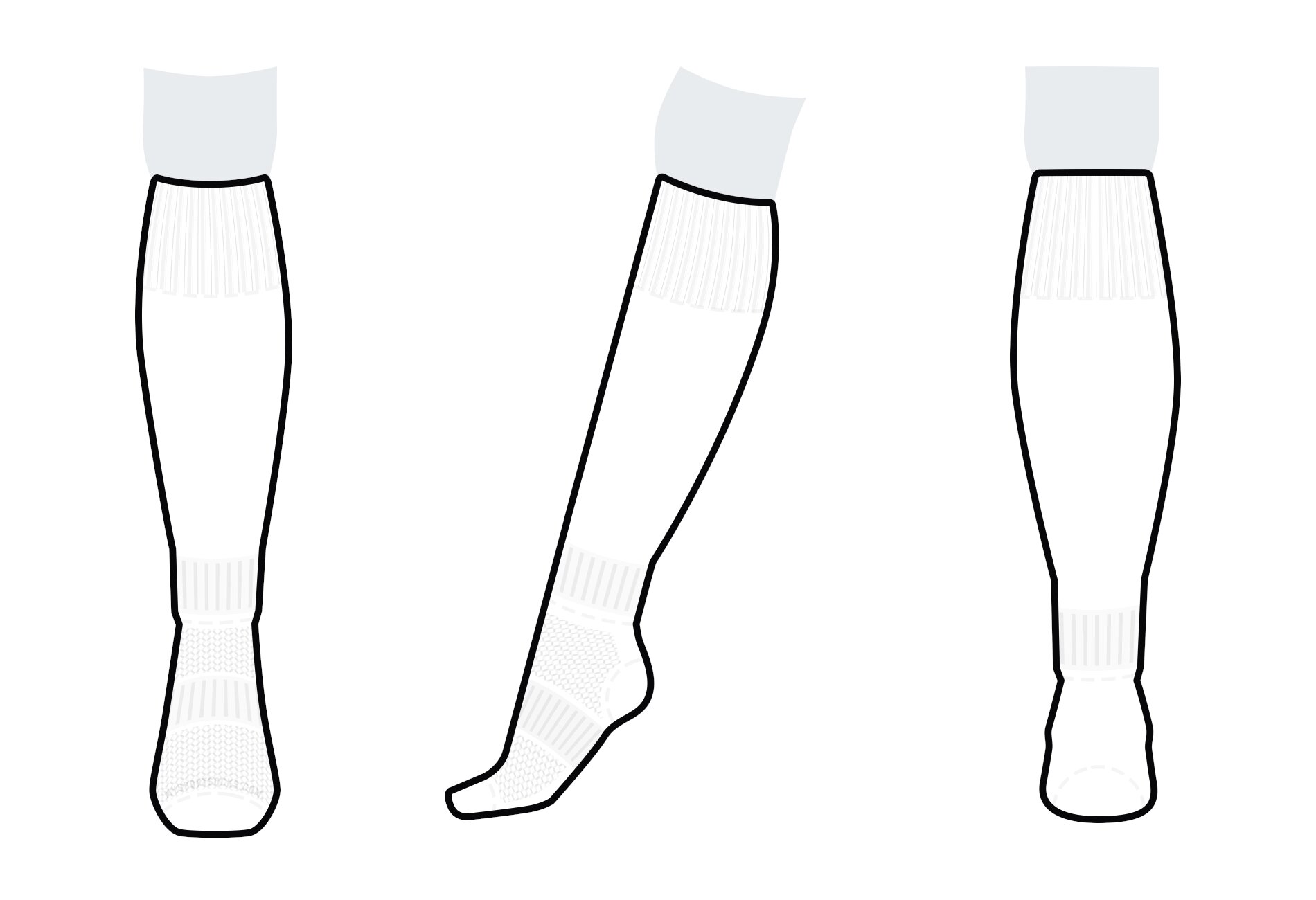 Below The Knee Sock (below-the-knee)