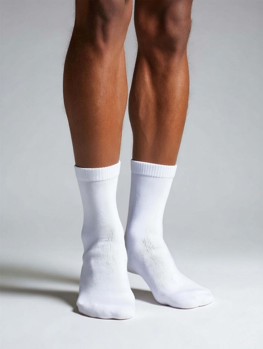 Below the calf sock demo